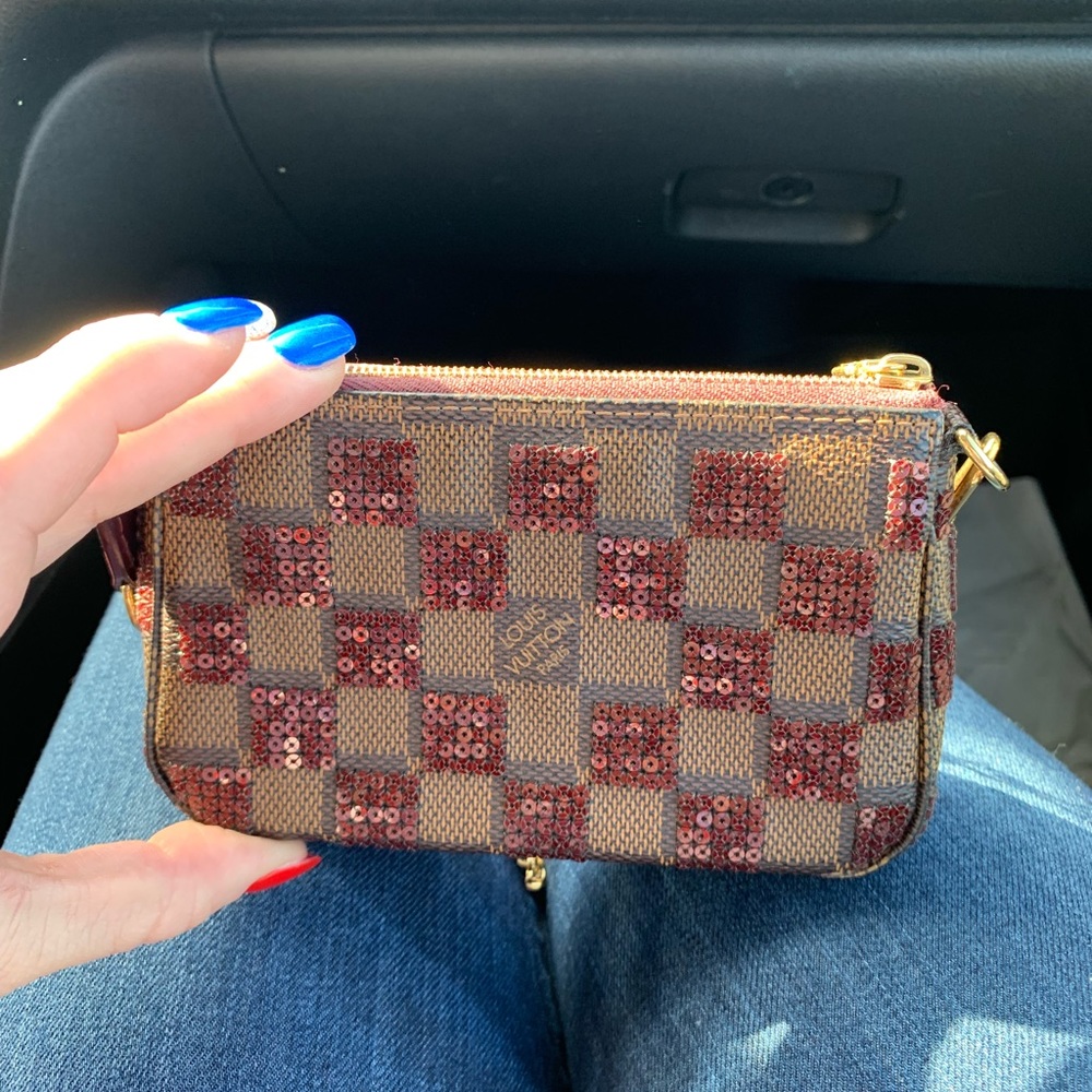 Rare limited edition Louis Vuitton Mini Pochette
